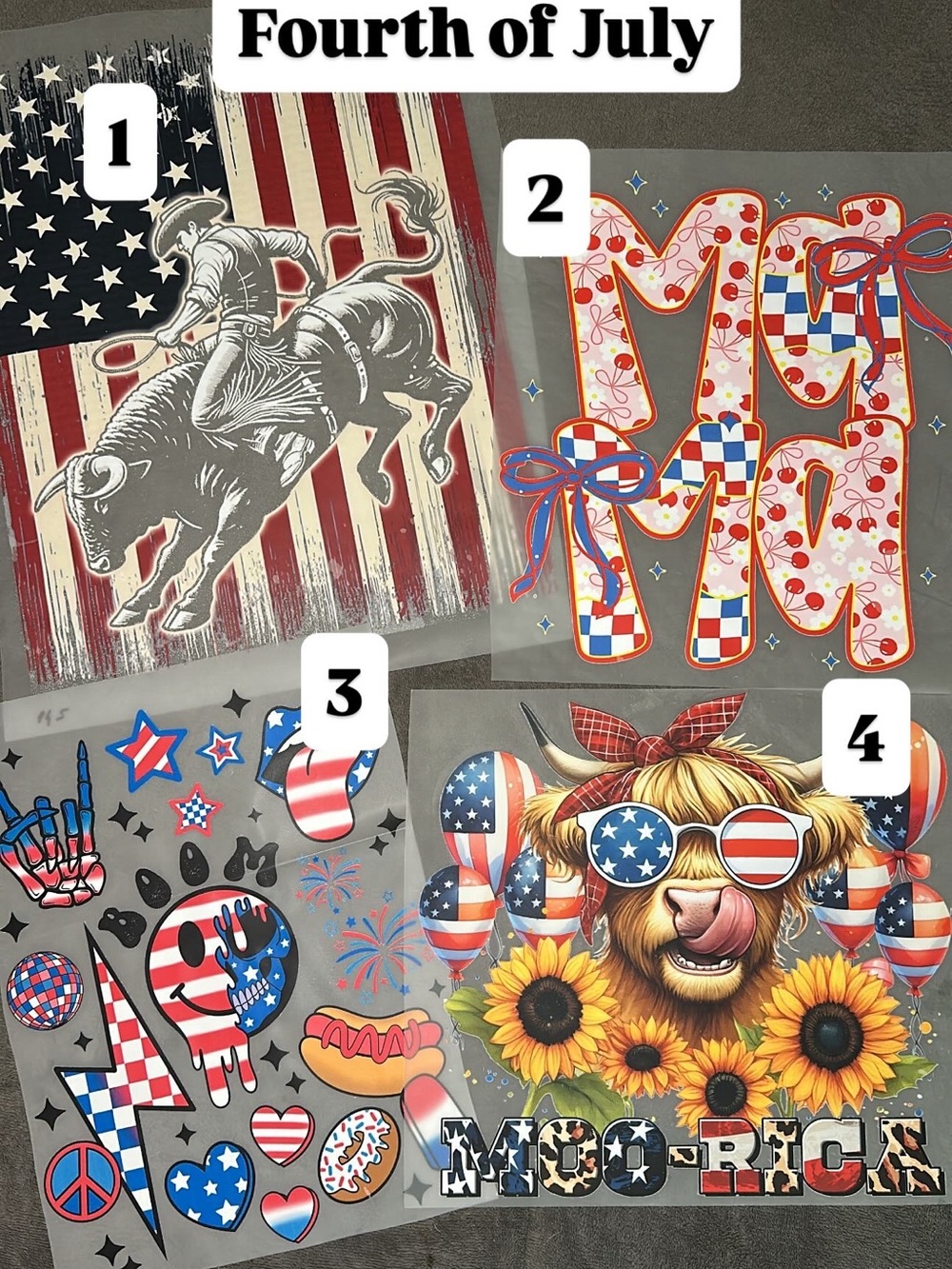 Custom Fourth of July tshirt or flannel